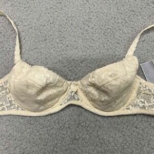 Vintage Adonna Bra 36B Underwire Dream Maker Satin